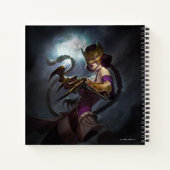 Unendliche Krisen Gaslight Catwoman Illustration Notizblock (Rückseite)