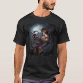 Unendliche Krisen Gaslight Catwoman Illustration T-Shirt (Vorderseite)
