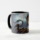 Unendliche Krisen Gaslight Catwoman Illustration Tasse (Vorderseite Links)