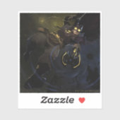 Unendliche Krisenleuchte Batman Illustration Aufkleber (Blatt)