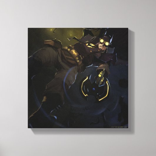 Unendliche Krisenleuchte Batman Illustration Leinwanddruck (Vorderseite)