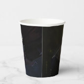 Unendliche Krisenleuchte Batman Illustration Pappbecher (Rechts)