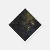 Unendliche Krisenleuchte Batman Illustration Serviette (Ecke)