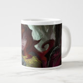 Unendliche Krisenvergiftung Ivy Illustration Jumbo-Tasse (Vorderseite Rechts)