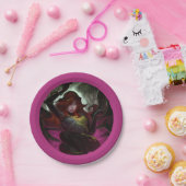 Unendliche Krisenvergiftung Ivy Illustration Pappteller (Party)