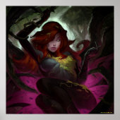 Unendliche Krisenvergiftung Ivy Illustration Poster (Vorne)