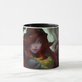 Unendliche Krisenvergiftung Ivy Illustration Tasse (Zentrum)
