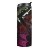 Unendliche Krisenvergiftung Ivy Illustration Thermosbecher (Nach links gedreht)