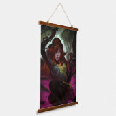 Unendliche Krisenvergiftung Ivy Illustration Wandteppich Mit Holzrahmen (Gewinkelt)