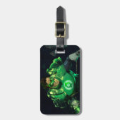 Unendliche Kritikkrise Grüne Laterne Illustration Gepäckanhänger (Vorderseite vertikal)