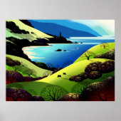 Unendliche Küste Poster (Vorne)