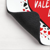 Unendliche Liebe am Valentinstag Mousepad (Ecke)