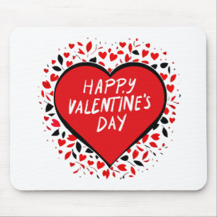 Unendliche Liebe am Valentinstag Mousepad