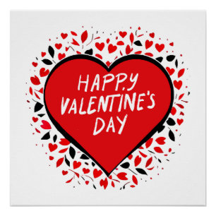 Unendliche Liebe am Valentinstag Poster