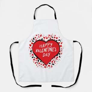 Unendliche Liebe am Valentinstag Schürze