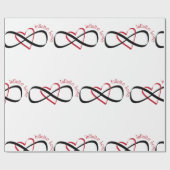 Unendliche Liebe Geschenkpapier (Flach)