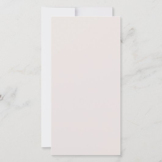 Unendliche Liebe Light Pink Save the Date Hochzeit (Rückseite)