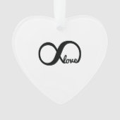 Unendliche Liebe Ornament (Vorderseite)