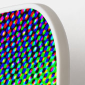 Unendliche Liebe Symbol Rainbow Cool Unendlichkeit Pickleball Schläger (Linke Seite)