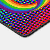 Unendliche Liebe Symbol Rainbow Cool Unendlichkeit Schreibtischunterlage (Ecke)