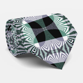 Unendliche Mirage aus Vierblättrigem Glas Shine Ma Krawatte