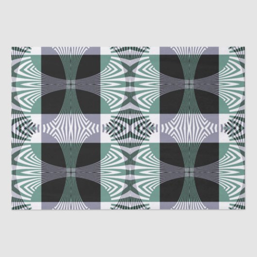 Unendliche Mirage aus Vierblättrigem Glas Shine Ma Seidenpapier (Vorderseite)