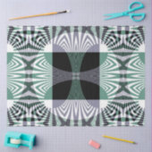 Unendliche Mirage aus Vierblättrigem Glas Shine Ma Seidenpapier (Basteln)