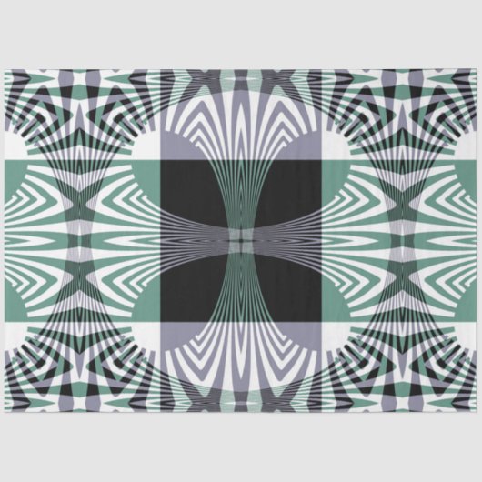 Unendliche Mirage aus Vierblättrigem Glas Shine Ma Seidenpapier (Vorderseite)