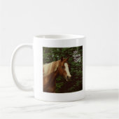 Unendliche Möglichkeiten Paint Horse Mare Kaffeetasse (Links)