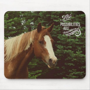 Unendliche Möglichkeiten Paint Horse Mare Mousepad