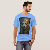 Unendliche Mosaik-Illusion T-Shirt (Vorne ganz)