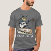 Unendliche Riffs Musician's T - Shirt (Vorderseite)
