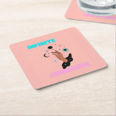 Unendliche Runde Rechteckiger Pappuntersetzer (angewinkelt)