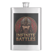 Unendliche Schlachten Flachmann (Vorderseite)