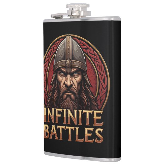 Unendliche Schlachten Flachmann (Links)