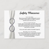 Unendliche Sicherheitsmaßnahmen für das weiße Flac Begleitkarte (Vorderseite)