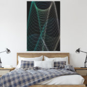 Unendliche Spiralen Leinwanddruck (Insitu (Schlafzimmer))