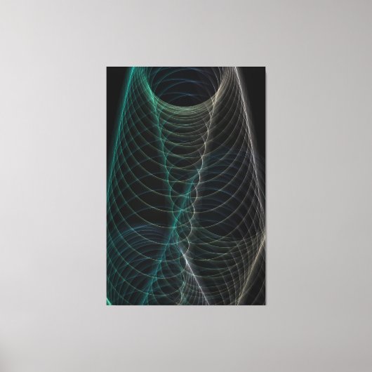 Unendliche Spiralen Leinwanddruck (Vorderseite)