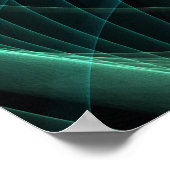 Unendliche Spiralen Poster (Ecke)