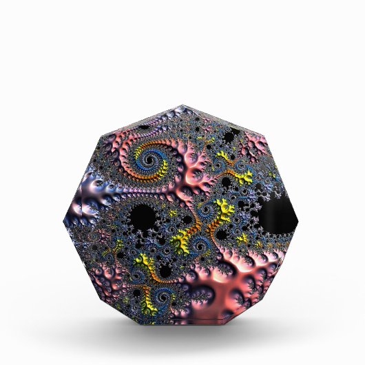 Unendliche Spiralenreiche Fotoblock (Vorderseite)