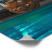 Unendliche Stadt Poster (Ecke)