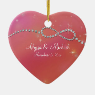 Unendliche Symbolsignatur - unendliche Liebe - Twi Keramikornament