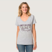Unendliche Wahrheit, Sanfte Stärke Damen T-Shirts (Vorderseite Vollansicht)