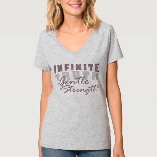 Unendliche Wahrheit, Sanfte Stärke Damen T-Shirts (Vorderseite)