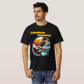 Unendliche Waves T-Shirt (Vorne ganz)