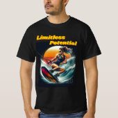 Unendliche Waves T-Shirt (Vorderseite)