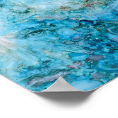 Unendliche Weisheit des Wassers Poster (Ecke)