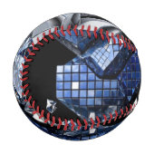 Unendlicher architektonischer Rahmen Baseball (Vorderseite Links)