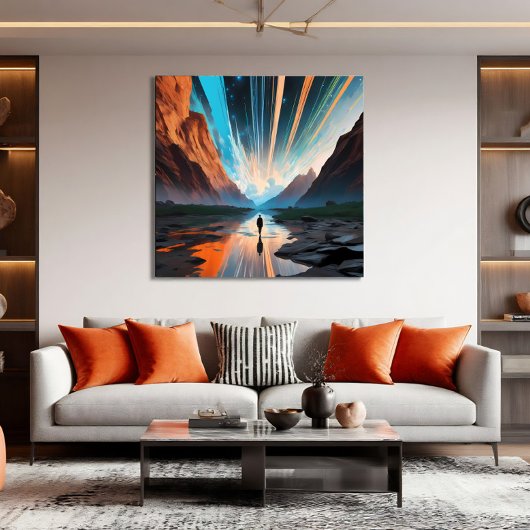 Unendlicher Horizont Leinwanddruck