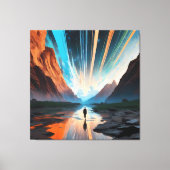 Unendlicher Horizont Leinwanddruck (Vorderseite)